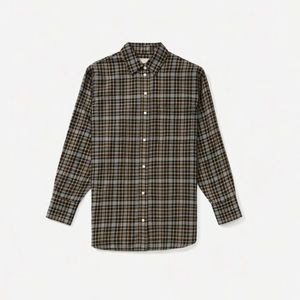 Everlane Lightweight Flannel Oversized Shirt